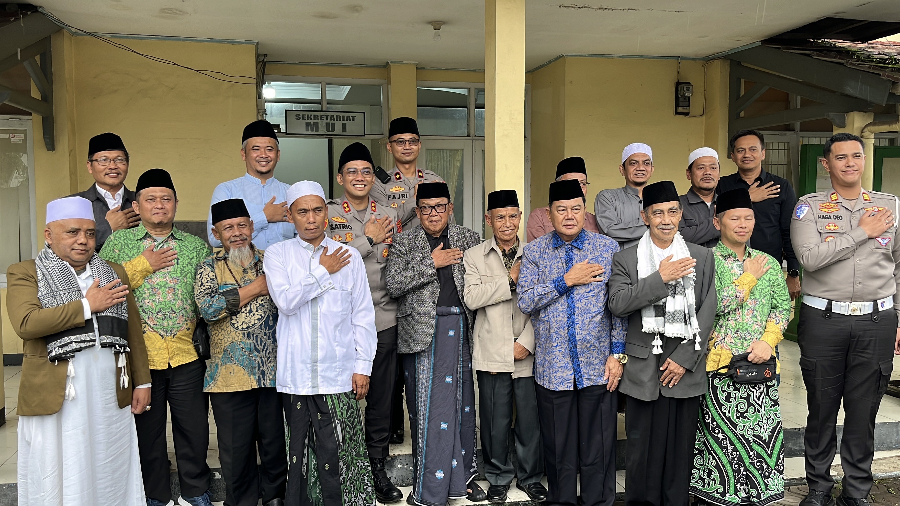 Kapolres Kota Sukabumi Lakukan Kunjungan Silaturahmi ke MUI Kabupaten Sukabumi